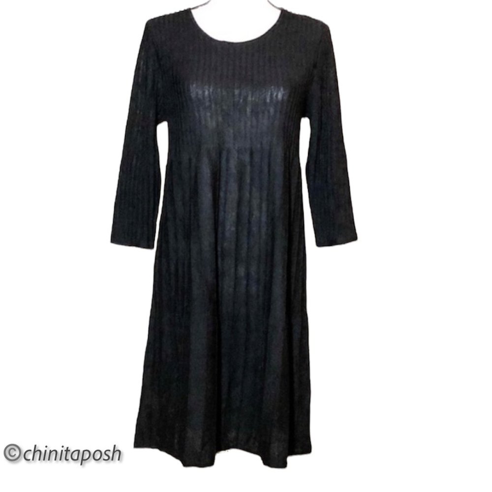 🆕 EILEEN FISHER- Sweater Dress Scoop Neck